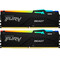 Фото - Модуль памяти DDR5 2x8GB/5200 Kingston Fury Beast RGB Black (KF552C40BBAK2-16) | click.ua