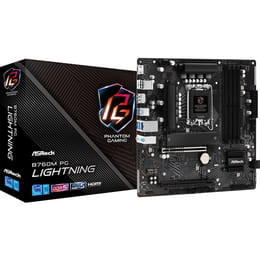 Материнська плата ASRock B760M PG Lightning Socket 1700
