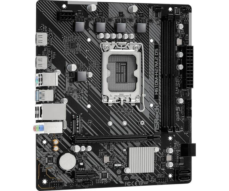 Материнская плата ASRock H610M-H2/M.2 D5 Socket 1700
