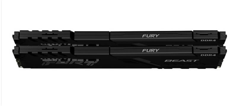 Модуль памяти DDR4 2x4GB/3200 Kingston Fury Beast Black (KF432C16BBK2/8)