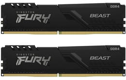 Модуль пам`ятi DDR4 2x4GB/3200 Kingston Fury Beast Black (KF432C16BBK2/8)