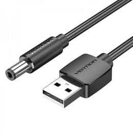Кабель Vention USB - DC (M/M), 5.5 мм, 0.5 м, Black (CEYBD)
