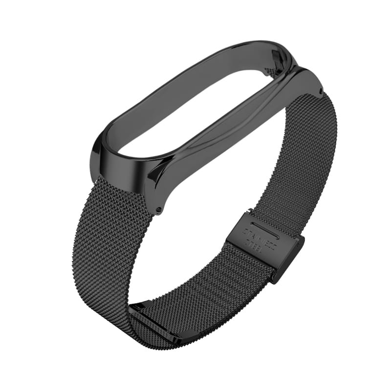 Ремінець BeCover Metal для Xiaomi Mi Smart Band 8 Black (709357)