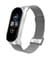 Фото - Ремінець BeCover Metal для Xiaomi Mi Smart Band 8 Silver (709358) | click.ua