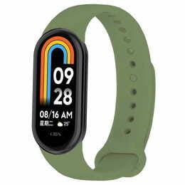 Силиконовый ремешок BeCover для Xiaomi Mi Smart Band 8 Pine-Green (709395)