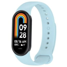 Купити Силіконовий ремінець BeCover для Xiaomi Mi Smart Band 8 Light Blue (709400) Силіконовий ремінець BeCover для Xiaomi Mi Smart Band 8 Light Blue (709400)