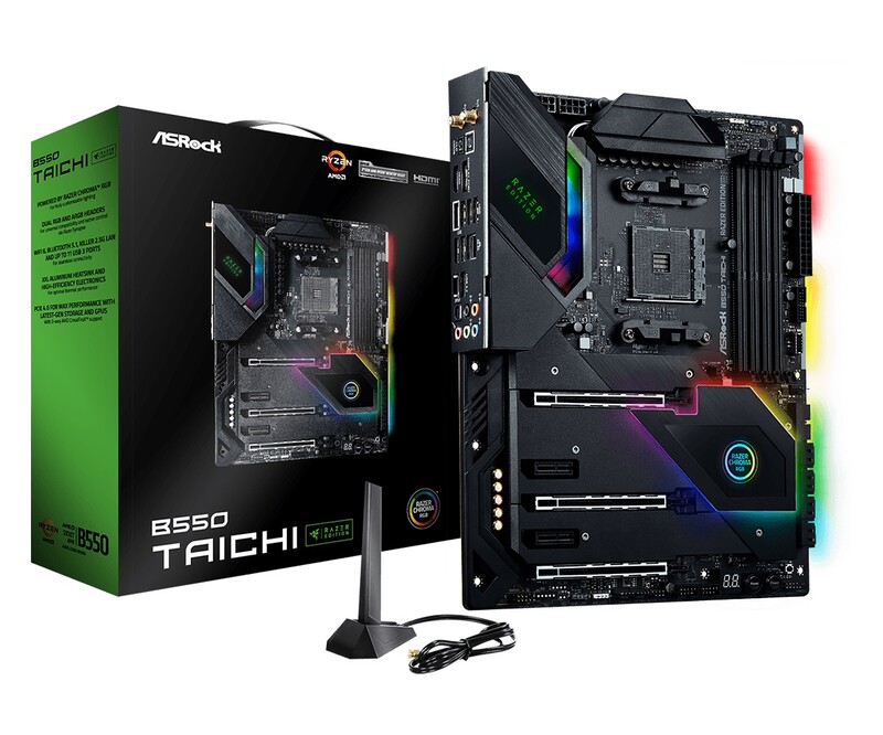 Материнская плата ASRock B550 Taichi Razer Edition Socket AM4