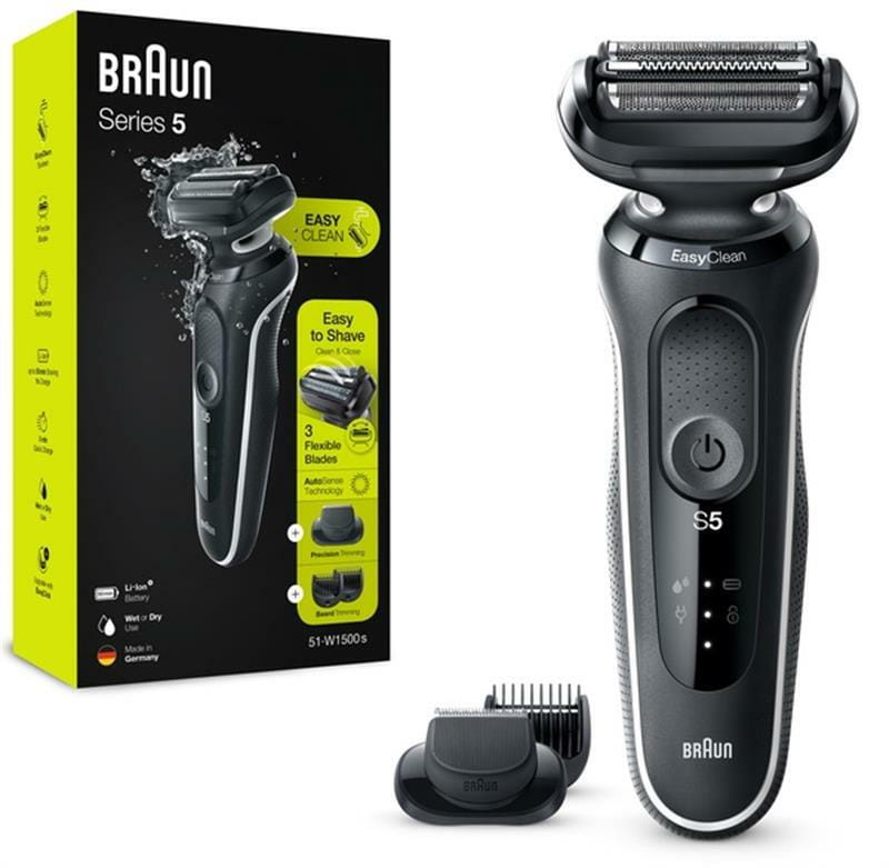 Електробритва Braun Series 5 51-W1500s Black/White