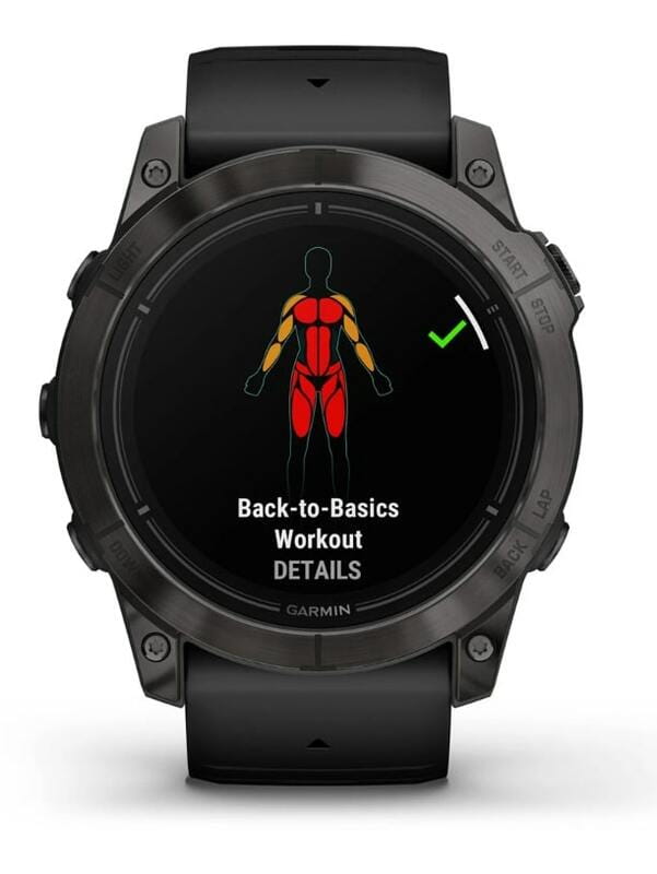 Смарт-часы Garmin Epix Pro Gen 2 51mm Sapphire Carbon Gray DLC Titanium with Black Silicone (010-02804-53)
