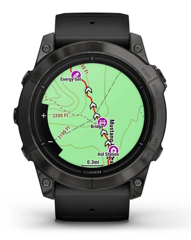 Смарт-часы Garmin Epix Pro Gen 2 51mm Sapphire Carbon Gray DLC Titanium with Black Silicone (010-02804-53)