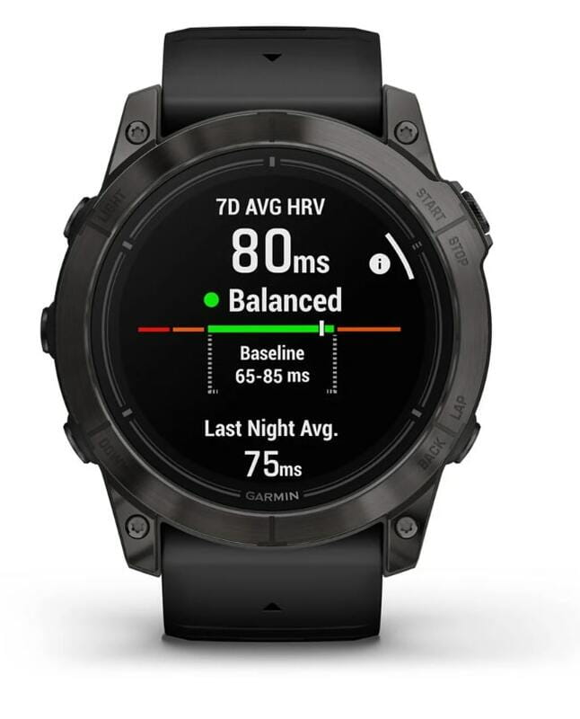 Смарт-часы Garmin Epix Pro Gen 2 51mm Sapphire Carbon Gray DLC Titanium with Black Silicone (010-02804-53)
