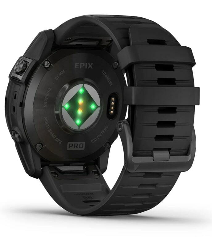 Смарт-часы Garmin Epix Pro Gen 2 51mm Sapphire Carbon Gray DLC Titanium with Black Silicone (010-02804-53)
