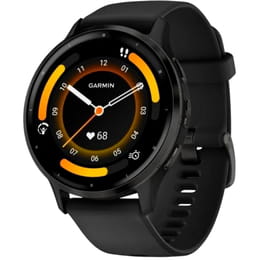 Смарт-часы Garmin Venu 3 Slate Stainless Steel Bezel with Black Case and Silicone Band (010-02784-51)