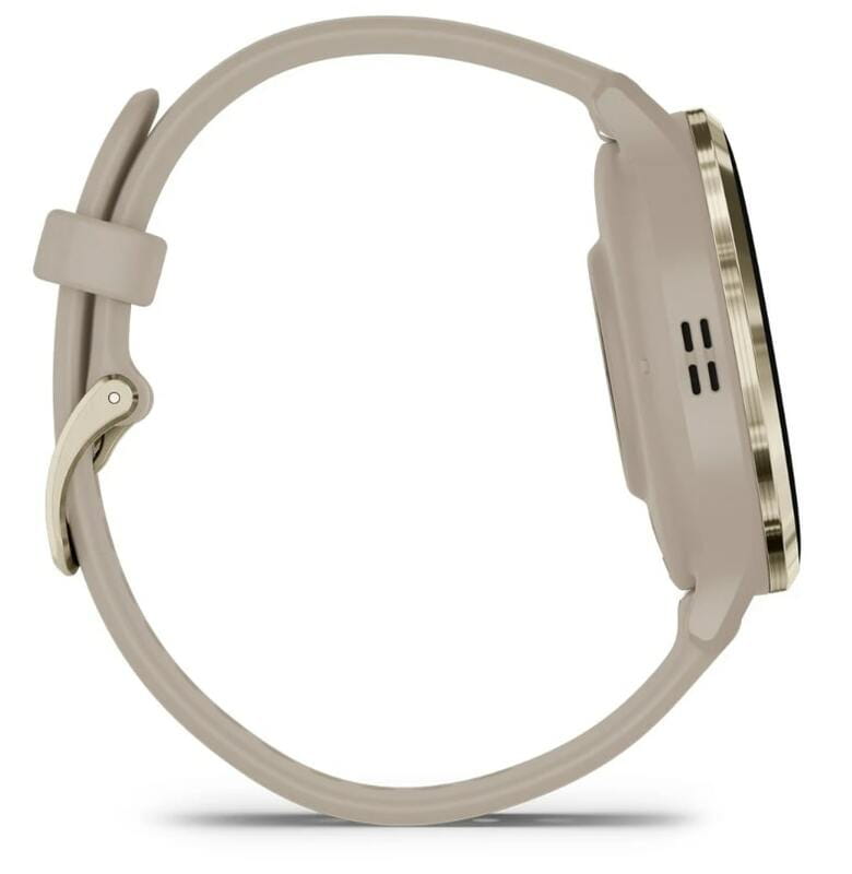 Смарт-часы Garmin Venu 3s Soft Gold Stainless Steel Bezel with French Gray Case and Silicone Band (010-02785-52)
