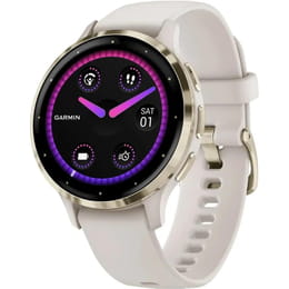 Смарт-часы Garmin Venu 3s Soft Gold Stainless Steel Bezel with Ivory Case and Silicone Band (010-02785-54)