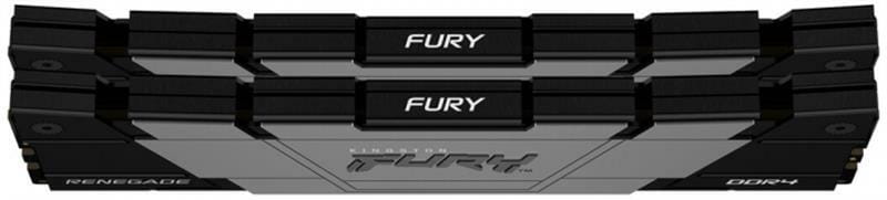 Модуль пам`ятi DDR4 2x8GB/4600 Kingston Fury Renegade Black (KF446C19RB2K2/16)