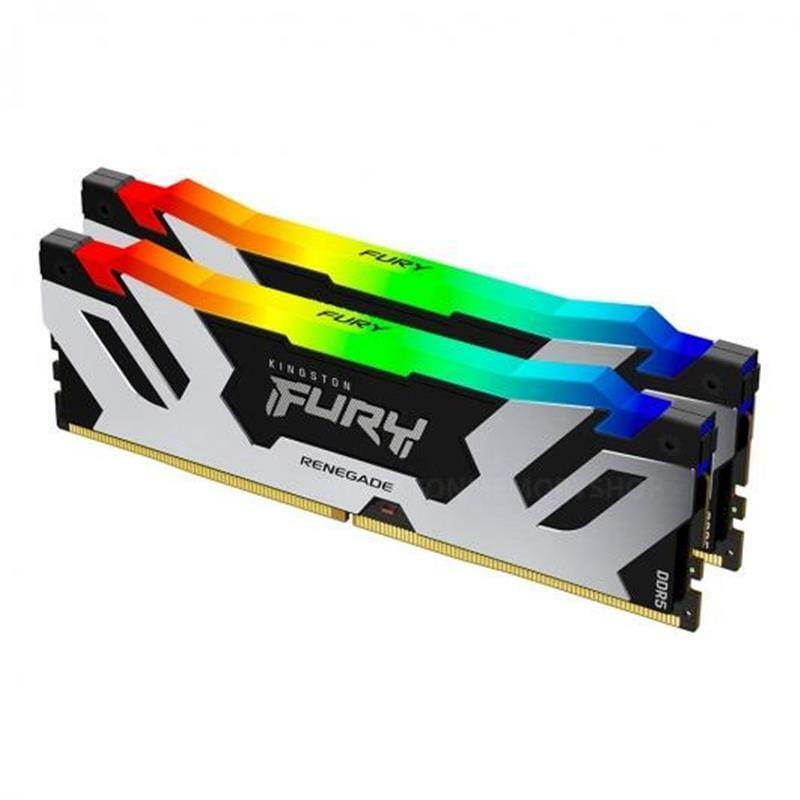 Модуль пам`яті DDR5 2x48GB/6400 Kingston Fury Renegade RGB (KF564C32RSAK2-96)