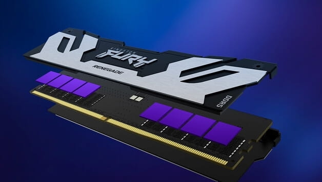 Модуль памяти DDR5 48GB/6400 Kingston Fury Renegade Silver (KF564C32RS-48)