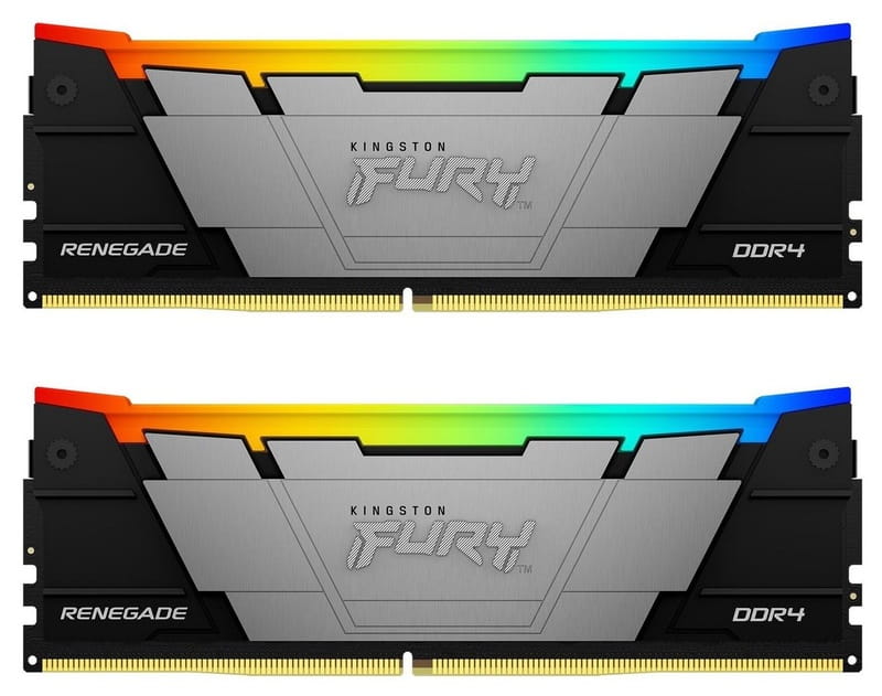Модуль памяти DDR4 2x16GB/3600 Kingston Fury Renegade RGB (KF436C16RB12AK2/32)