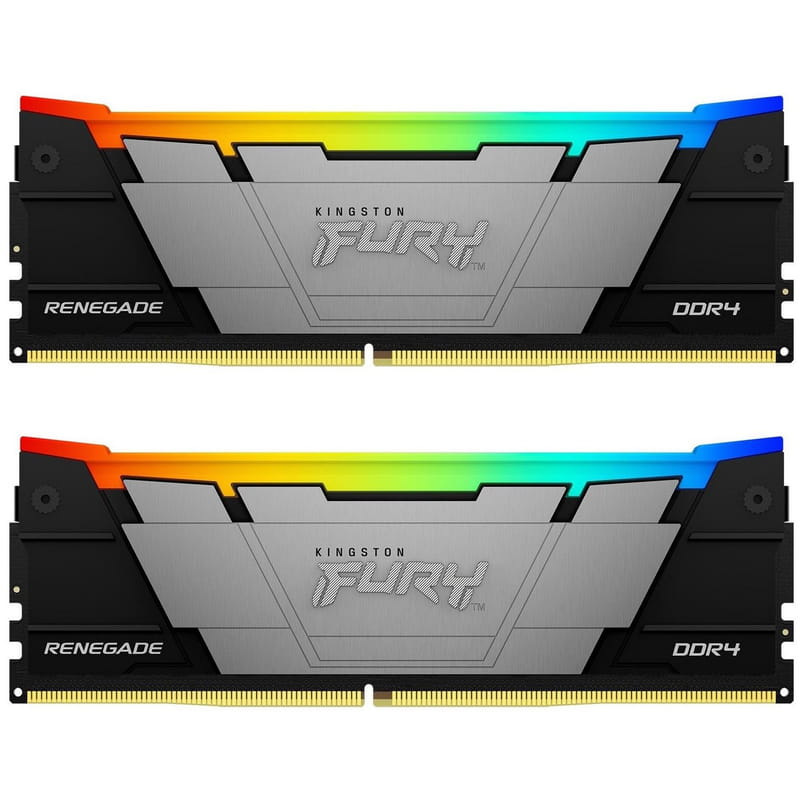 Модуль памяти DDR4 2x16GB/3600 Kingston Fury Renegade RGB (KF436C16RB12AK2/32)