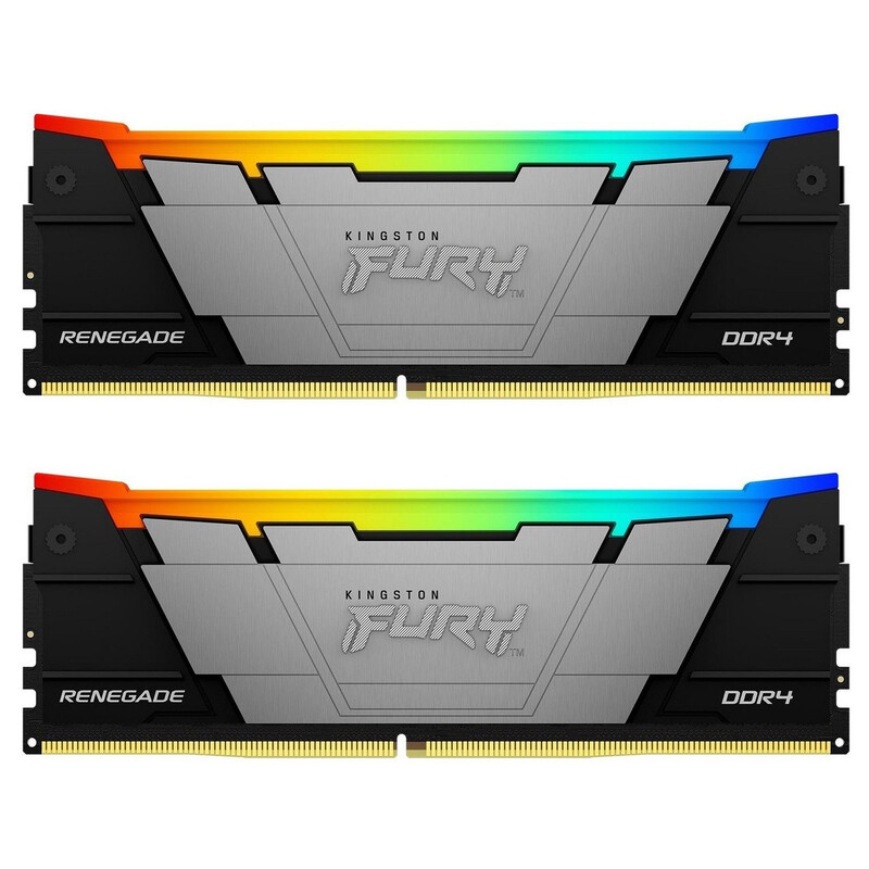 Модуль памяти DDR4 2x8GB/3600 Kingston Fury Renegade RGB (KF436C16RB2AK2/16)