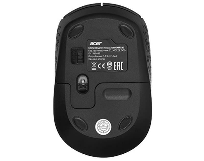Миша бездротова Acer OMR020 WL Black (ZL.MCEEE.029)