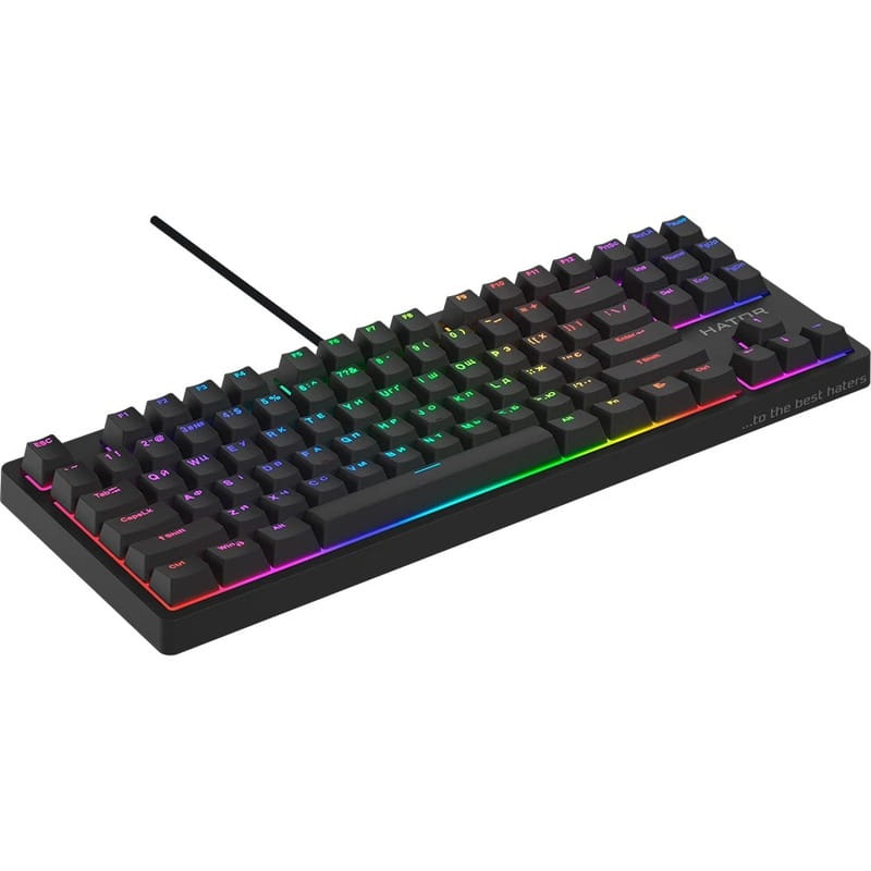 Клавиатура Hator Rockfall 2 Mecha TKL Orange Black (HTK-520)
