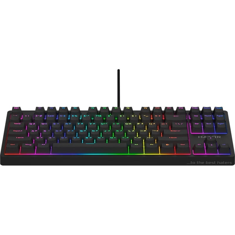 Клавиатура Hator Rockfall 2 Mecha TKL Orange Black (HTK-520)