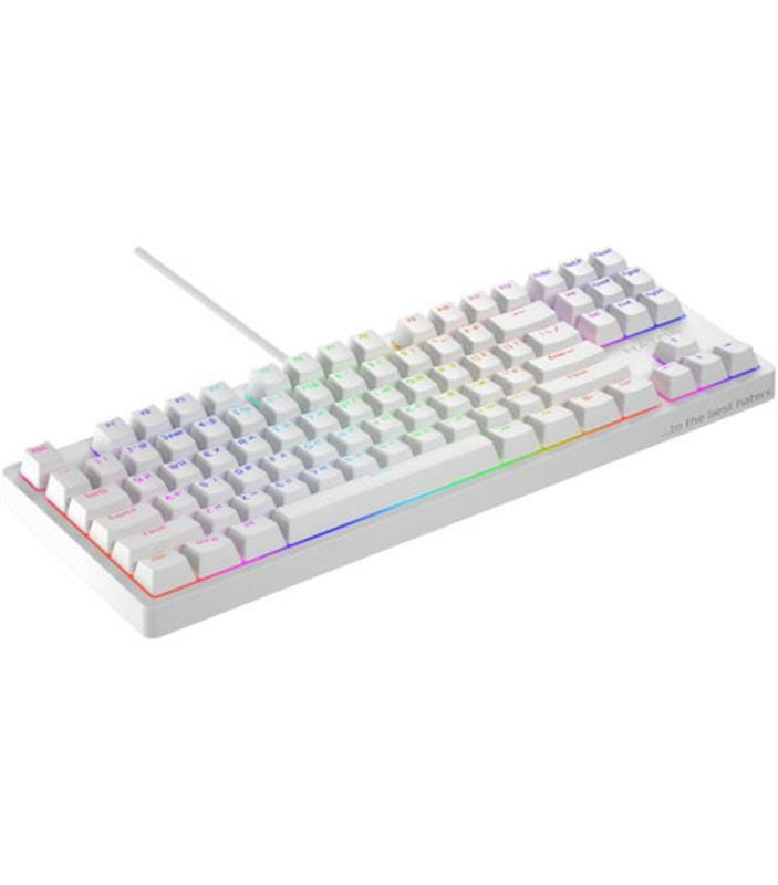 Клавиатура Hator Rockfall 2 Mecha TKL Orange White (HTK-521)