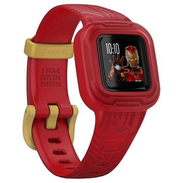 Детский фитнес-браслет Garmin Vivofit Jr 3 Marvel Iron Man (010-02441-61)