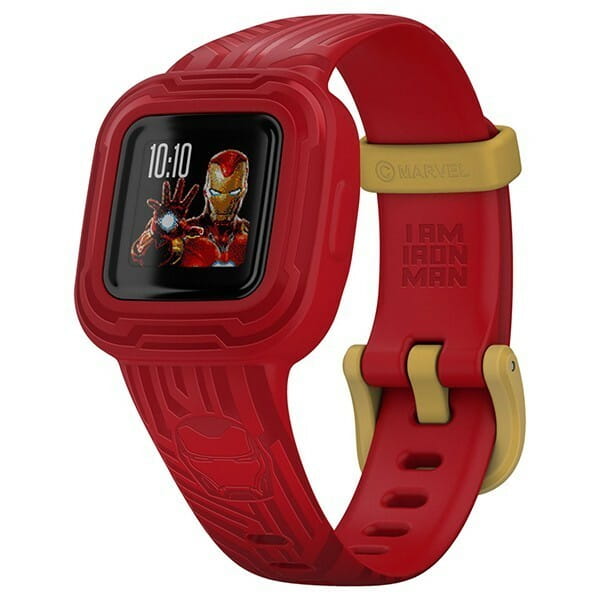 Детский фитнес-браслет Garmin Vivofit Jr 3 Marvel Iron Man (010-02441-61)