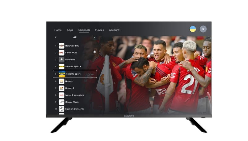 Телевизор Gazer TV32-HN1