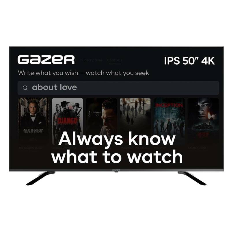 Телевизор Gazer TV50-UN1