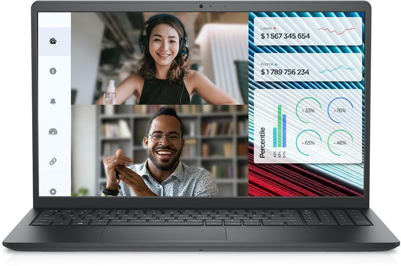 Ноутбук Dell Vostro 3520 (N2063PVNB3520UA_UBU) Black