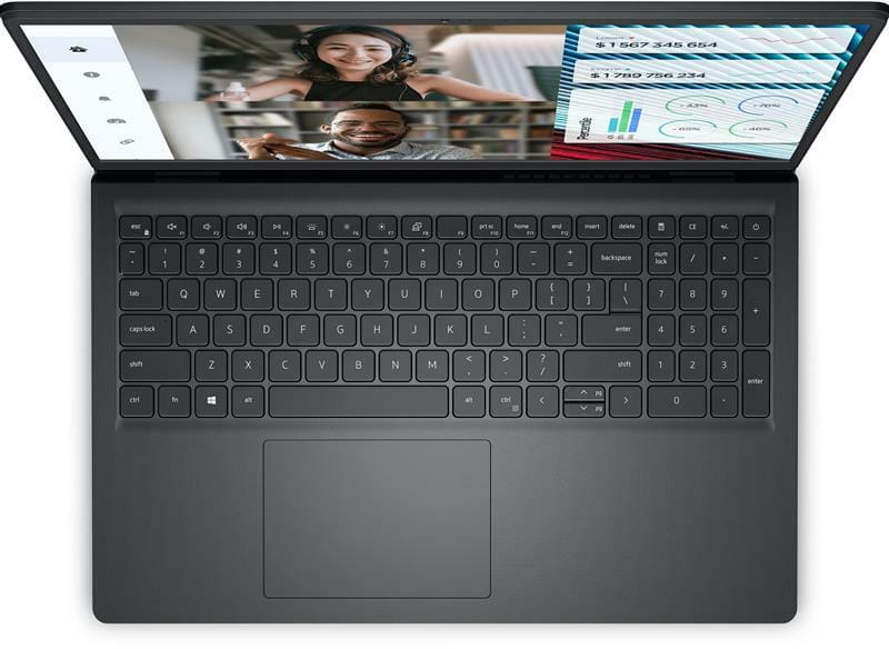 Ноутбук Dell Vostro 3520 (N2063PVNB3520UA_UBU) Black