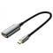 Фото - Кабель Vention HDMI - USB Type-C V 2.0 (F/M), 0.25 м, Grey (CREBC) | click.ua