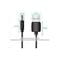 Фото - Кабель Vention USB - DC 3.5 мм (M/M), 0.5 м, Black (CEXBD) | click.ua