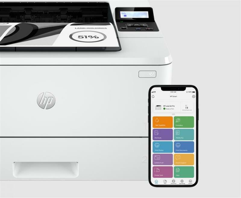 Принтер А4 HP LaserJet Pro 4003dw с Wi-Fi (2Z610A)
