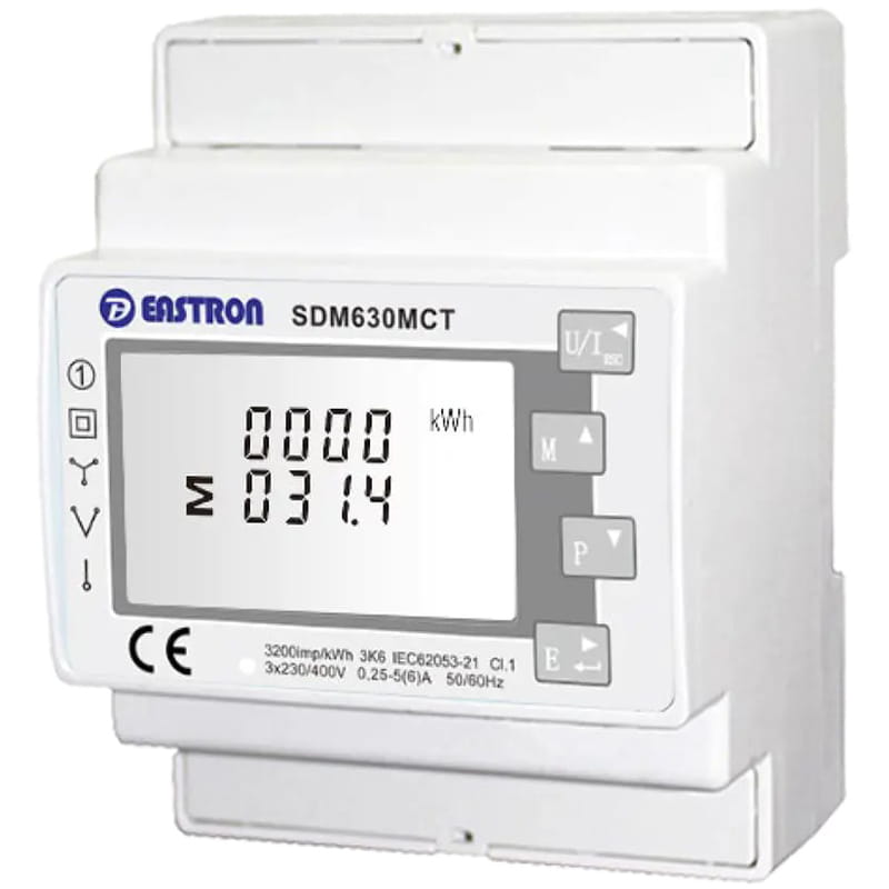 Счетчик Three phase energy meter Eastron SDM 630MCT-ETL (ESCT-T24 250A/1A)