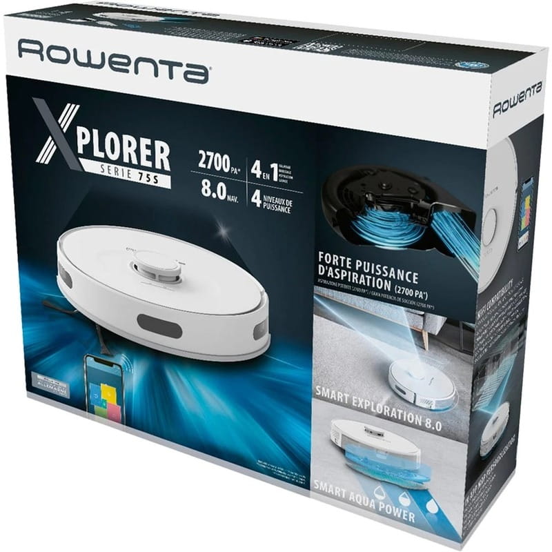 Робот-пилосос Rowenta X-Plorer Serie 75 S RR8567WH