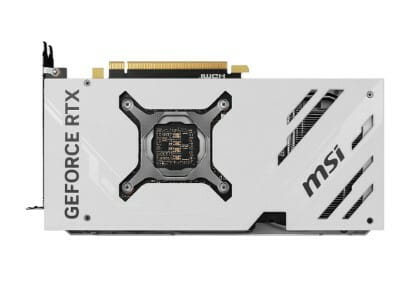 Відеокарта GF RTX 4070 12GB GDDR6X Ventus 2X White MSI (GeForce RTX 4070 VENTUS 2X White 12G)