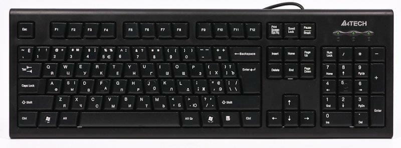 Комплект (клавиатура, мышь) A4Tech KRS-8572 Black