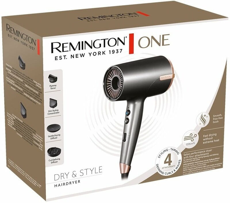 Фен Remington D6077 One Dry and Style