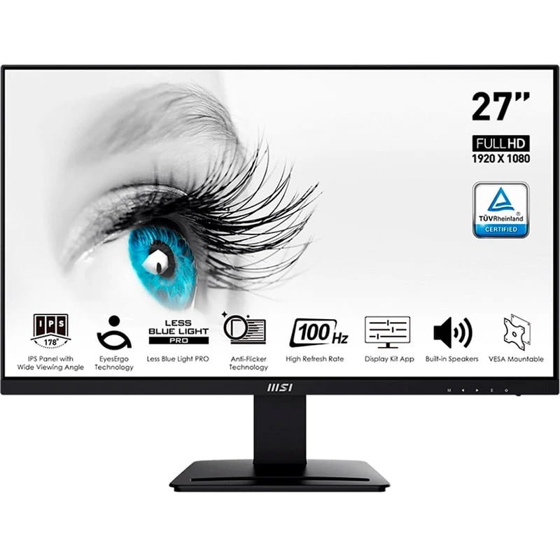 Монитор MSI 27" Pro MP273A IPS Black