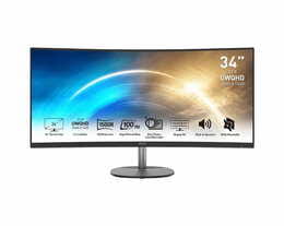 Монітор MSI 34" PRO MP341CQ VA Black Curved