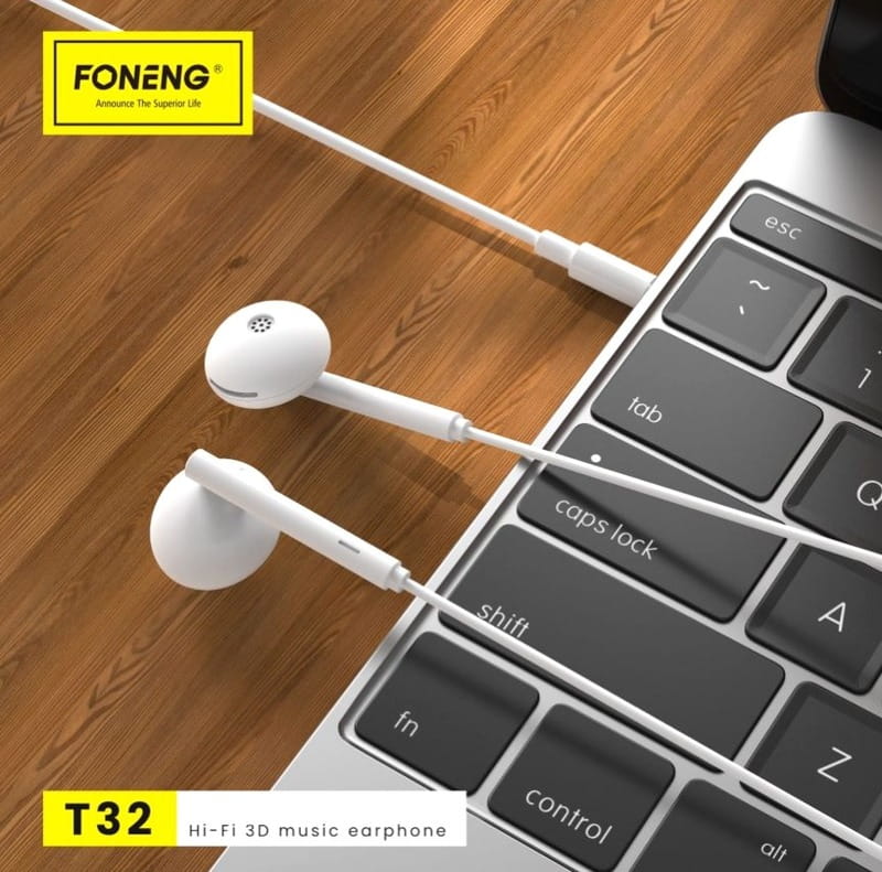 Гарнитура Foneng T32 3D music earphone (T32-E-3DM)