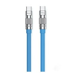 Кабель WK WDC-188 Wingle Series USB Type-C - USB Type-C (M/M), 1 м, 100 W, Blue (6941027632932)
