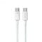 Фото - Кабель WK WDC-182 USB Type-C - USB Type-C (M/M), 1 м, 100 W, White (6941027632017) | click.ua