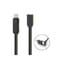 Фото - Кабель Remax RC-070th Gplex Lightning - micro USB + USB Type-C (F/M), 1 м, Dark Grey (6954851267225) | click.ua