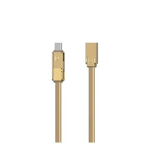 Photos - Cable (video, audio, USB) Remax Кабель  RC-070th Gplex Lightning - micro USB + USB Type-C , 1 м, (F/M)